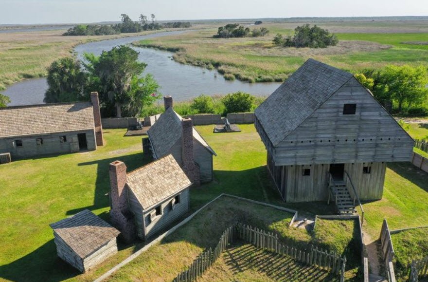 Fort King George State Historic Site, Georgia, USA